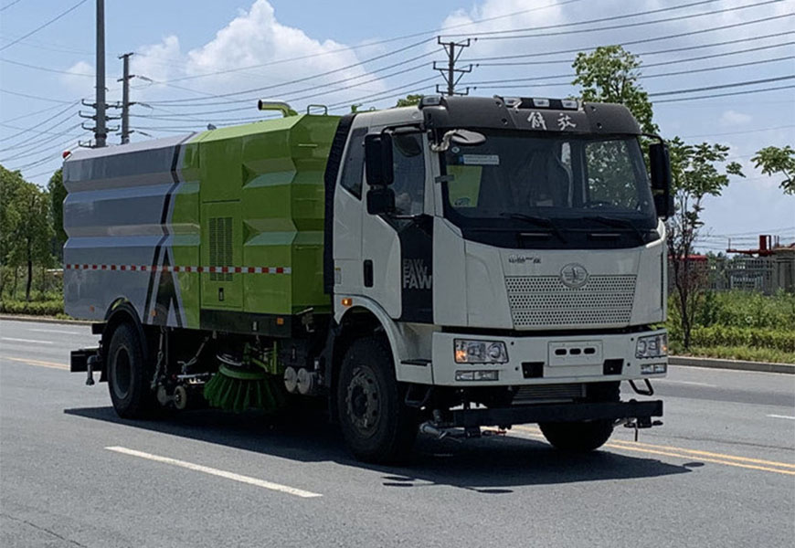 一汽解放J6道路多功能洗掃車（16噸）圖片