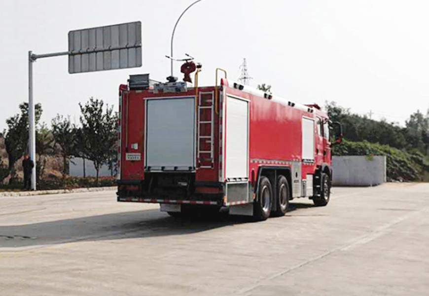 國六16噸豪沃TX7泡沫消防車