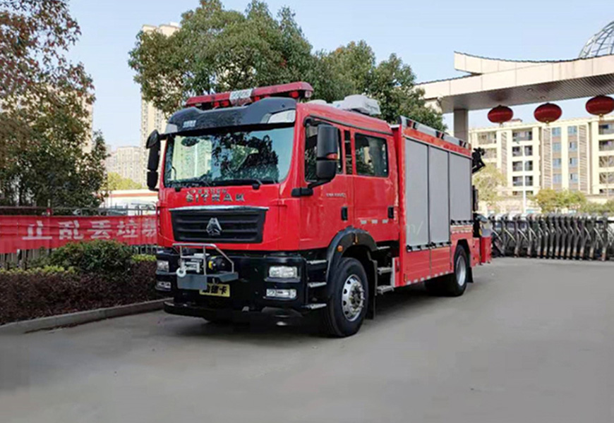 國六汕德卡搶險救援消防車